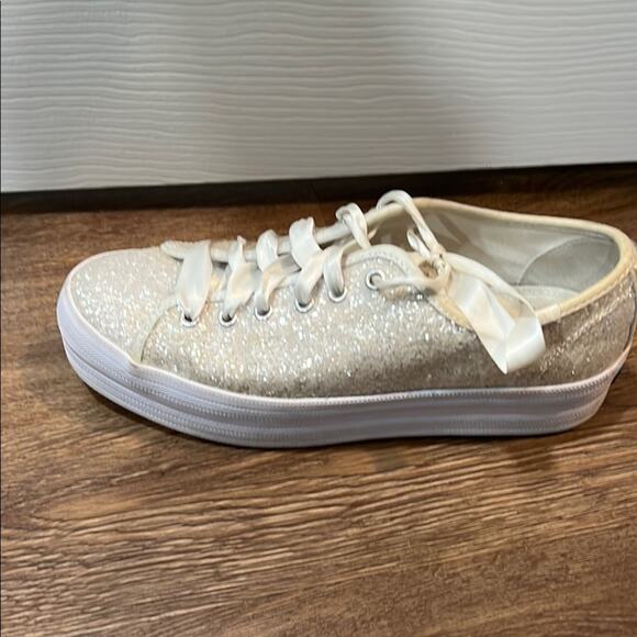 Keds x Kate Spade Sparkle White Sneakers - Picture 6 of 10